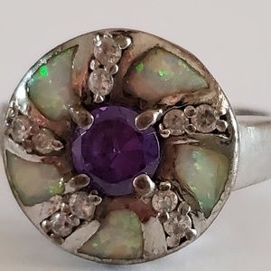 Mother of pearl ring
